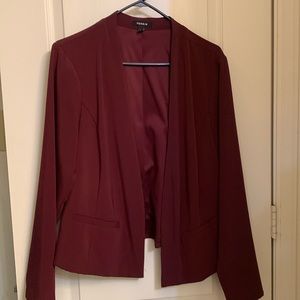 Torrid Crop Jacket - Deep Purple/Eggplant